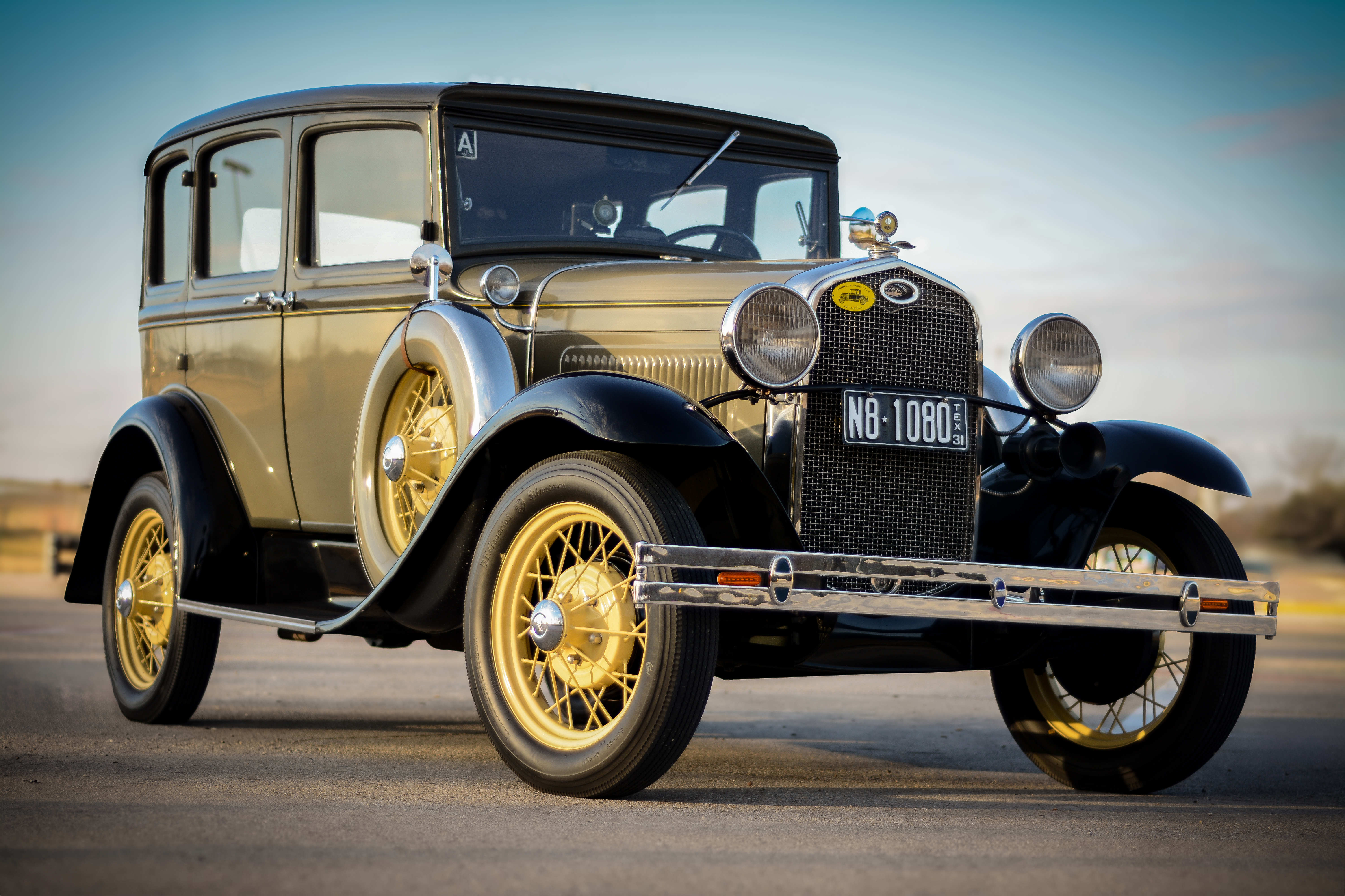 Ford Model A and vintage typewriter collection